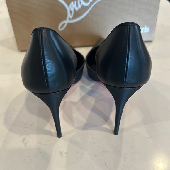 Christian Louboutin Iriza 85 Satin Pumps - Picture 3 of 4